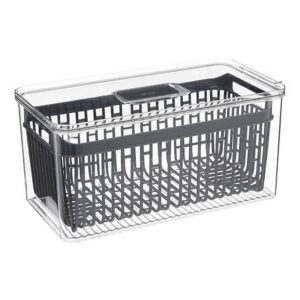 Ledusskapja organizators 4L – pelēks, 32x16cm