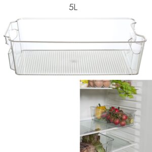 Caurspīdīgs ledusskapja uzglabāšanas trauks 5L – 32x16x9 cm