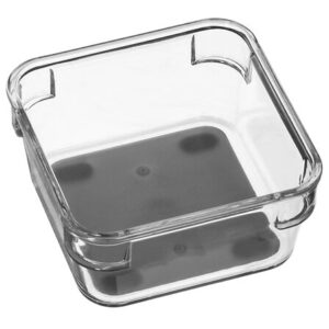 Atvilktnes organizators 9x9cm ar pelēku neslīdošu pamatni