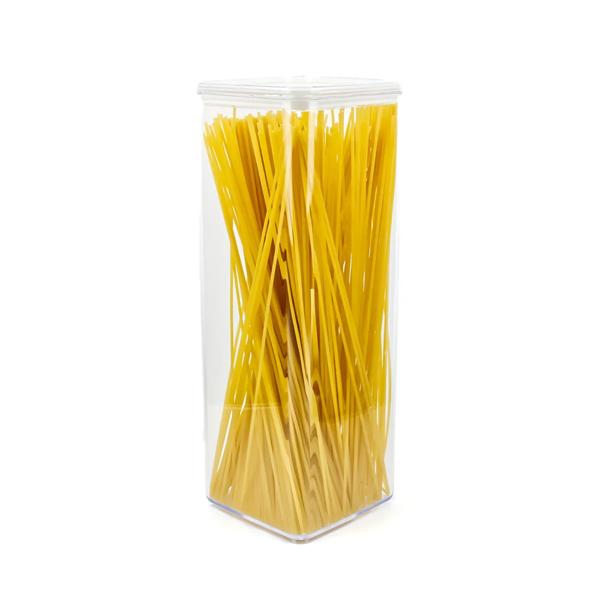 pārtikas uzglabāšanas kārba 2l spageti gara caurspīdīga
