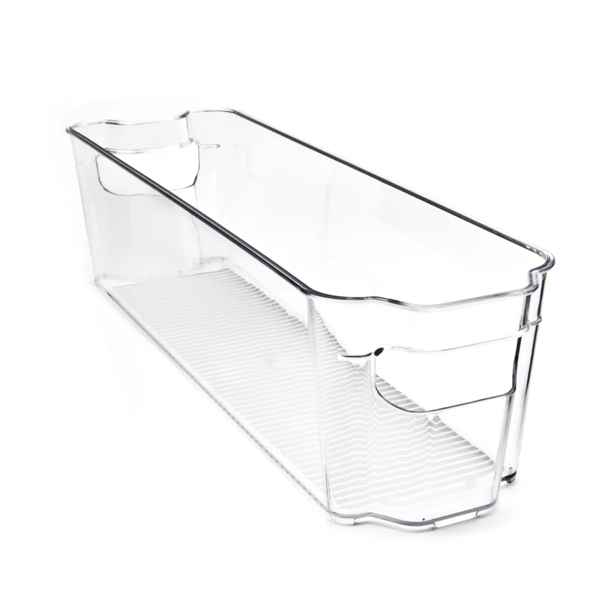 Caurspīdīgs ledusskapja organizēšanas trauks 4L, 37x11 cm