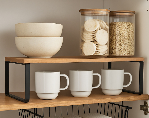 Skapju un plauktu organizatori